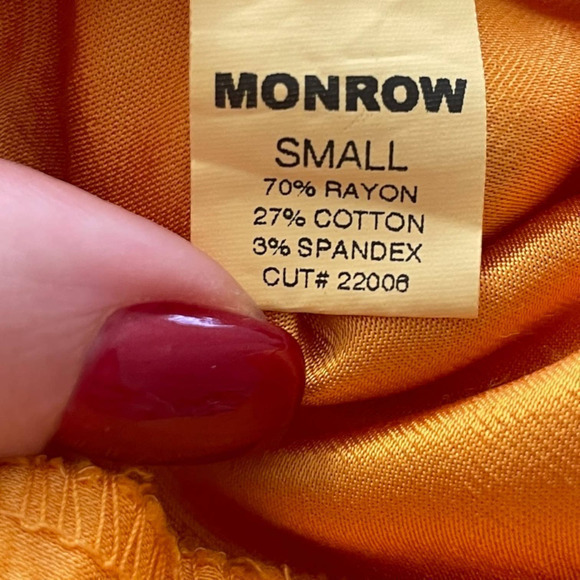 Monrow Silky Cutout Tank Jumpsuit Honeycomb Small‎ - Picture 13 of 15